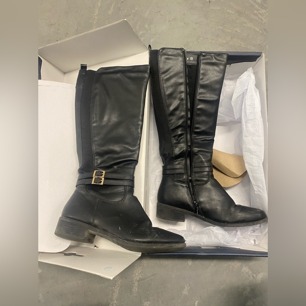 Top Mode knee high boots size 10 - Picture 3 of 3